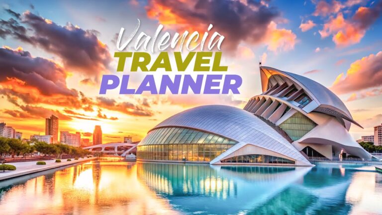 VALENCIA Spain Travel Itinerary