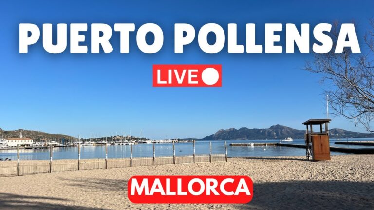 🔴1st LIVE of 2025: Puerto Pollensa, Mallorca (Majorca) | 5 January 2025